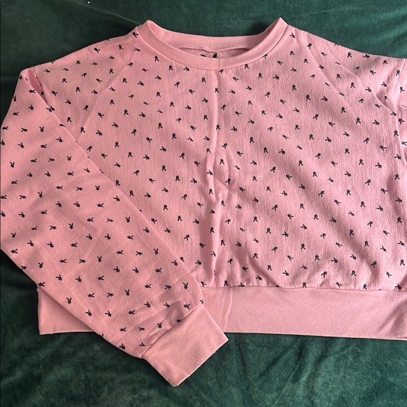 Pink Patterned Sweatshirt - Picture 2 of 4